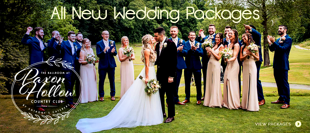 Bridal Party On Golf Course